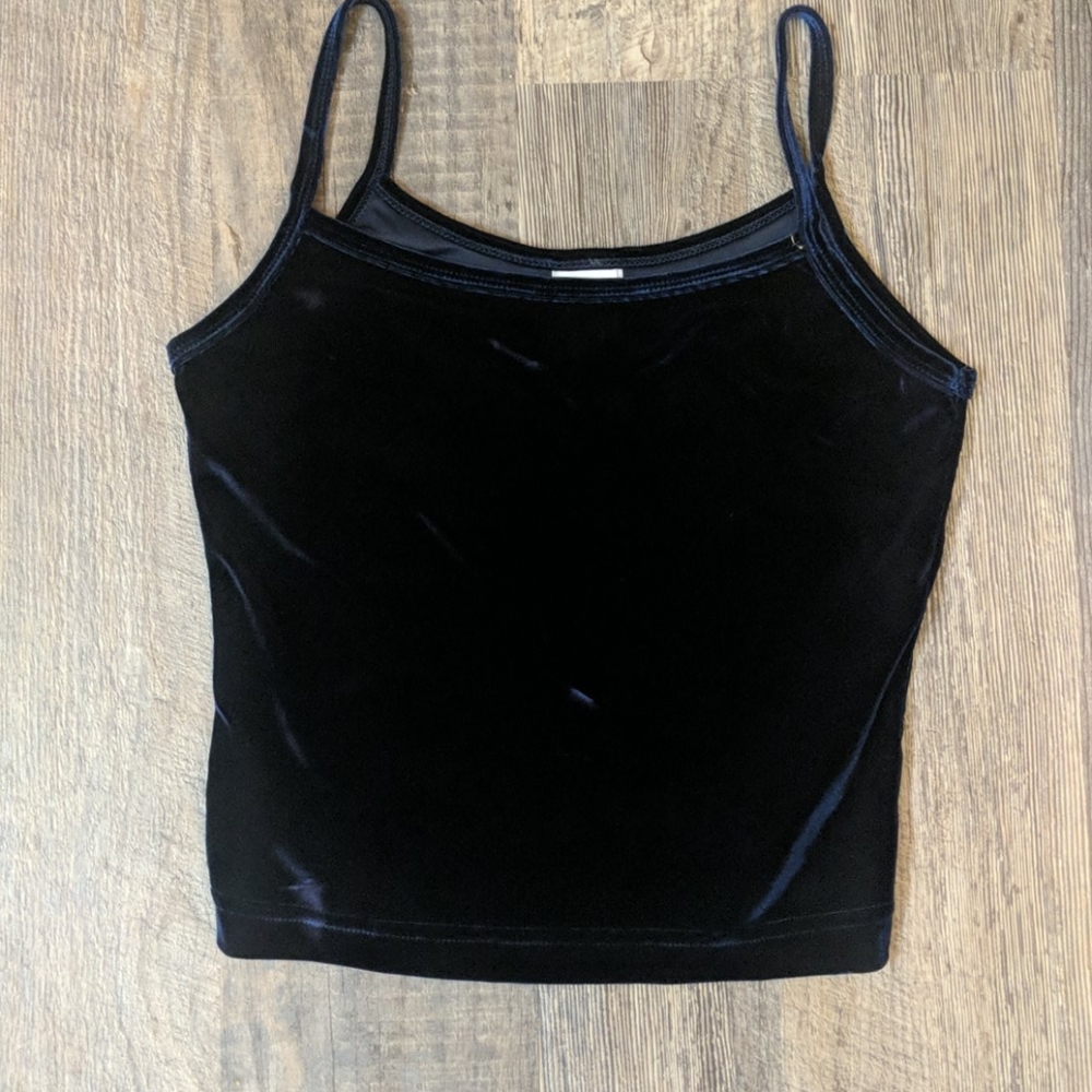 Vintage 90's velour mini tank
